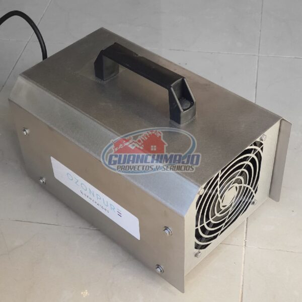 Desinfección con cañón de Ozono